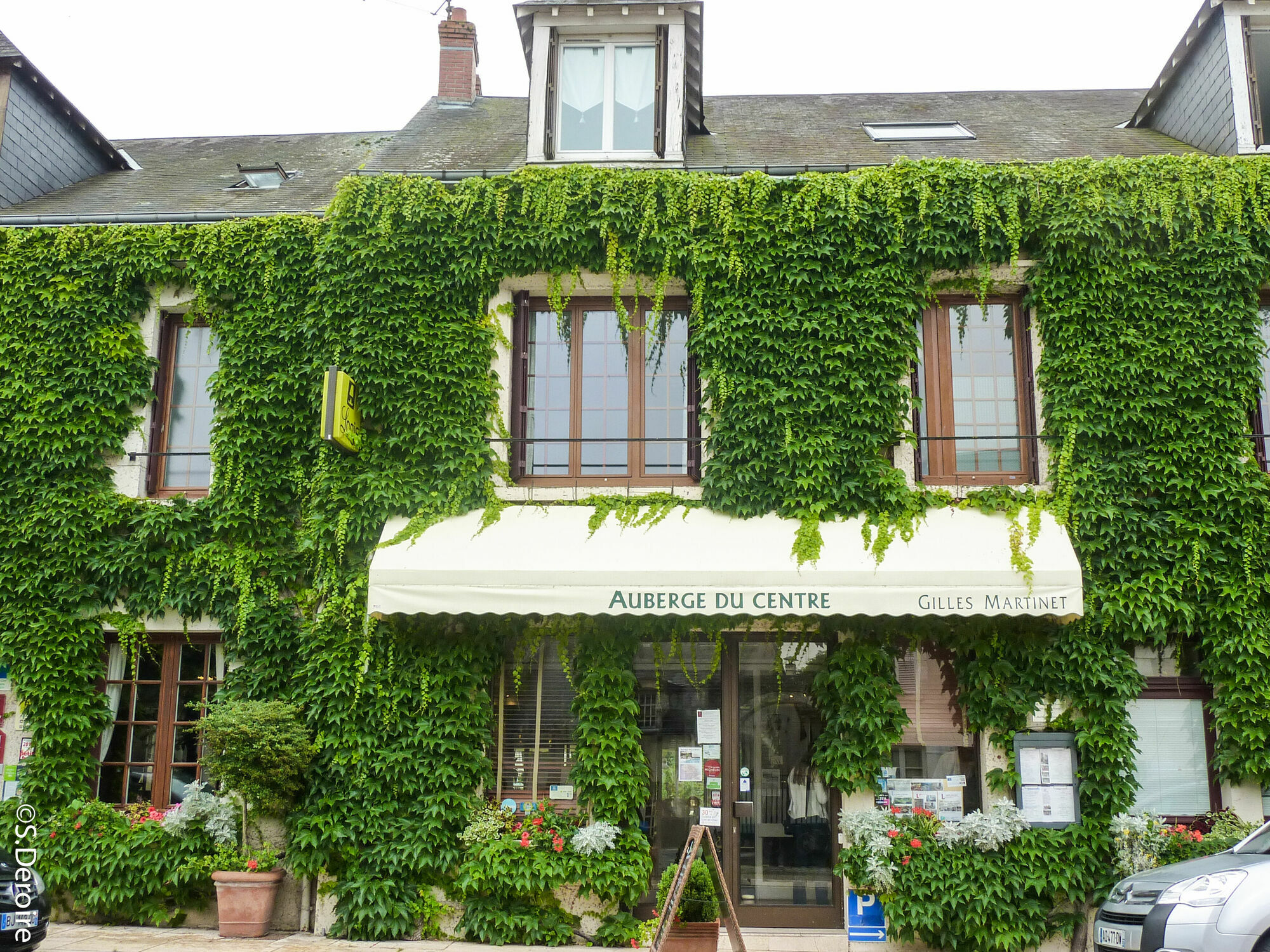 Logis Auberge Du Centre Chitenay ภายนอก รูปภาพ